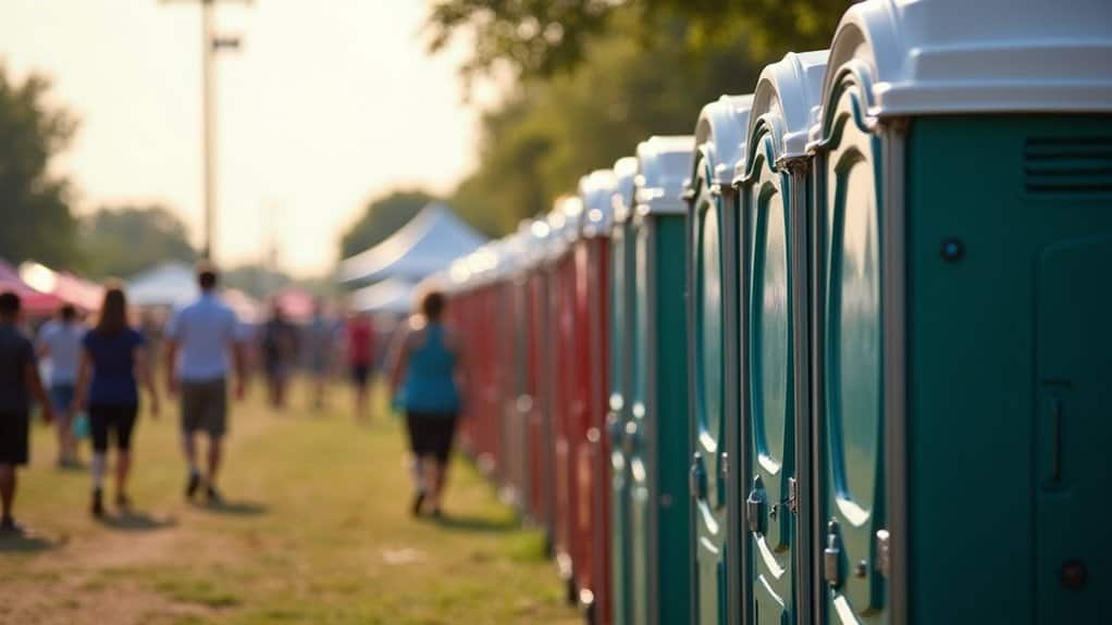 porta potty rental costs
