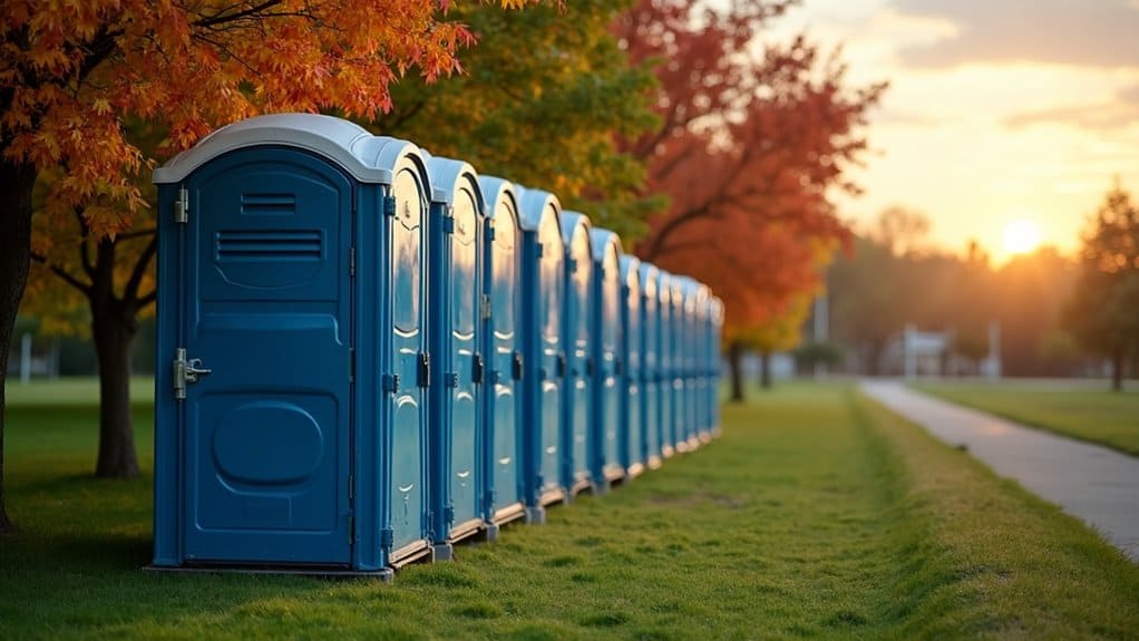 seasonal porta potty pricing