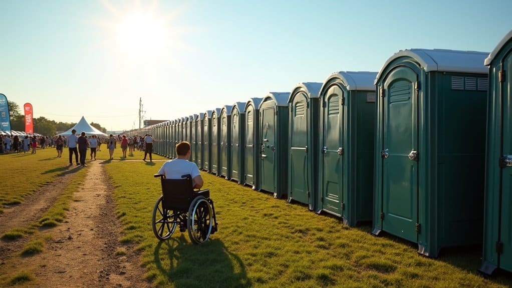 accessible portable toilet rentals