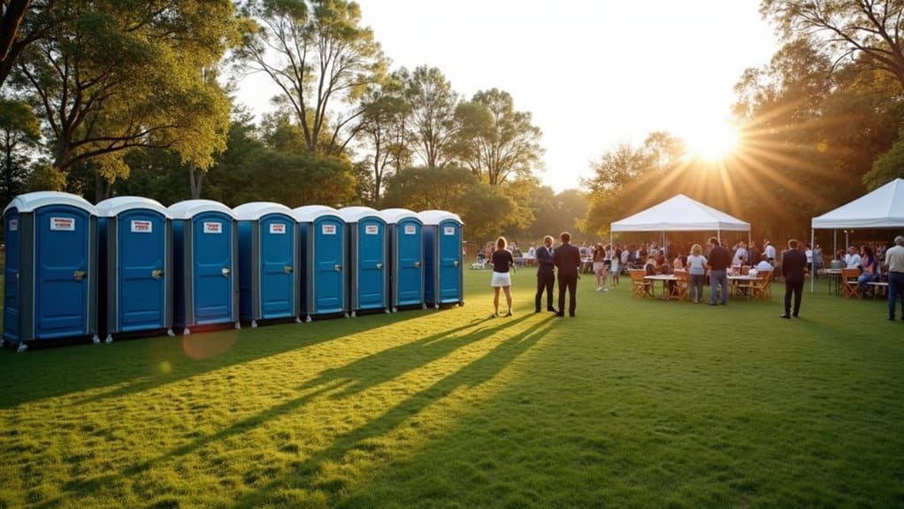 estimating porta potty needs