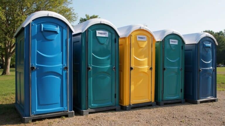 optimal porta potty placement