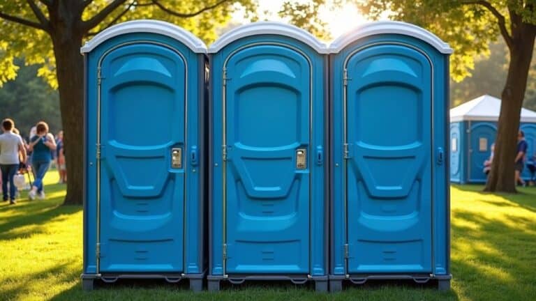 porta potties offer sanitation