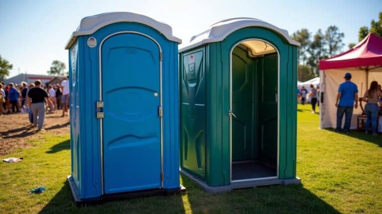 porta potty options comparison