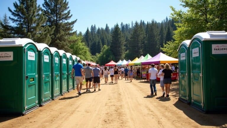 porta potty rental duration