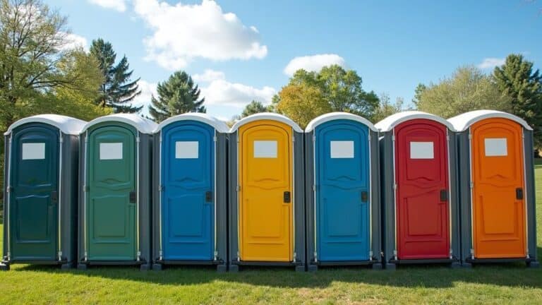 porta potty rental duration